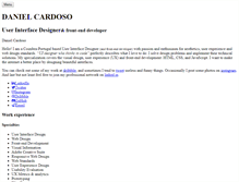 Tablet Screenshot of danielcardoso.net